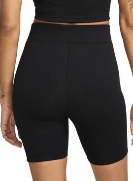 Kurze Nike Sportswear Classic Biker Shorts Schwarz für Damen.