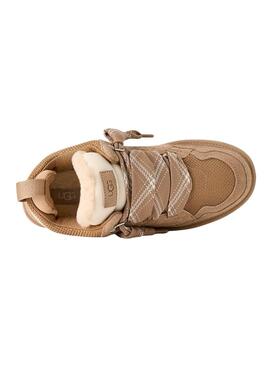 Sneakers UGG Lowmel in beige für Damen