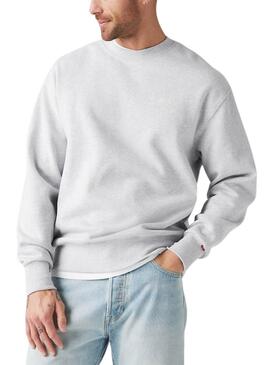 Sweatshirt Levis Authentic grau für Herren