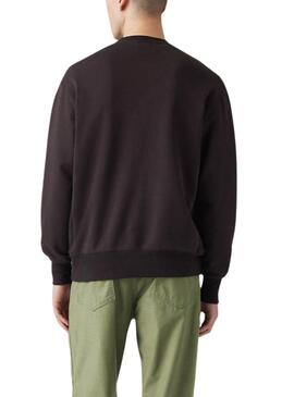 Sweatshirt Levis Authentic schwarz für Herren