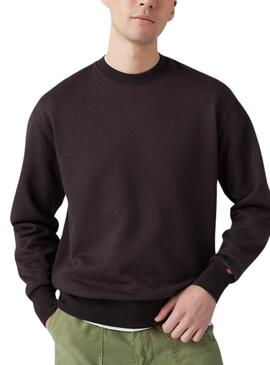 Sweatshirt Levis Authentic schwarz für Herren