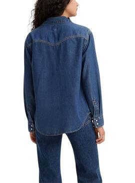Levis Teodora Western Denimhemd für Damen
