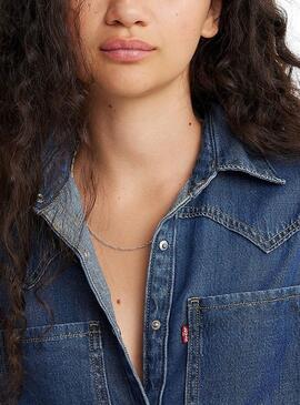 Levis Teodora Western Denimhemd für Damen