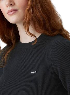 Levis Rib Pullover Schwarz für Damen