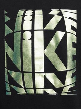 Nike Sportswear Club Kinder und Mädchen schwarzer Hoodie.