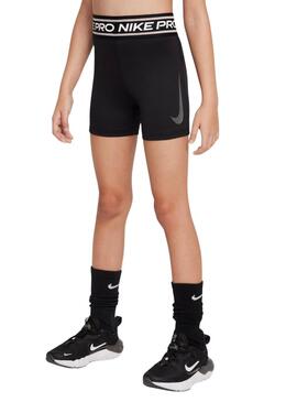 Nike Pro Leggings in Schwarz für Mädchen