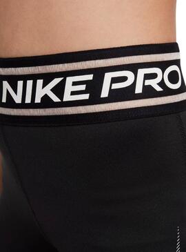 Nike Pro Leggings in Schwarz für Mädchen