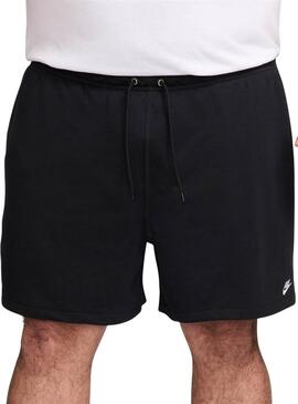 Bermuda Nike Club schwarz für Herren.