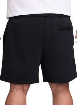 Bermuda Nike Club schwarz für Herren.