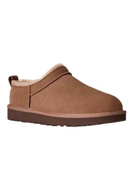Stiefel UGG Classic Micro braun für Damen