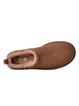 Stiefel UGG Classic Micro braun für Damen