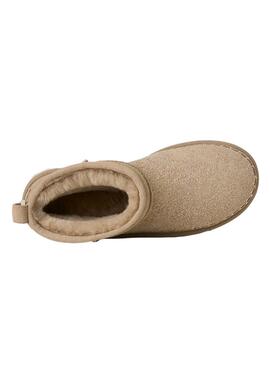 Stiefel UGG Classic Ultra Mini Biarritz in Beige für Damen