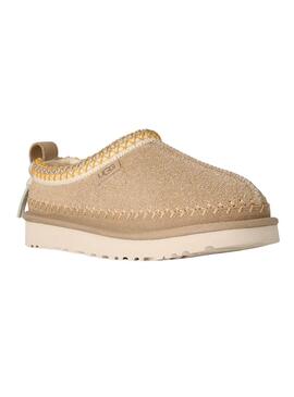 Clogs UGG Tasman Biarritz beige für Damen