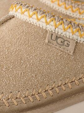 Clogs UGG Tasman Biarritz beige für Damen