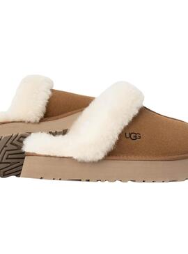 UGG Hausschuhe Disquette Kamel für Damen