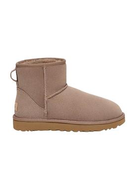 Stiefel UGG Classic Mini II in Taupe für Damen