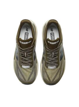 Turnschuhe New Balance Fuelcell Rebel V5 Grün für Herren