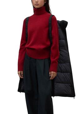 Ecoalf Mantel Mati schwarz für Damen