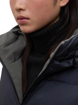 Mäntel Ecoalf Reversible Baru grün und marineblau für Damen