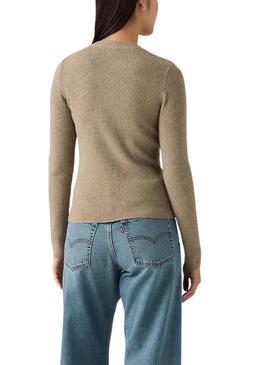 Levis gerippter Toast Pullover für Damen
