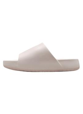 Nike Calm beige Flip-Flops für Damen.