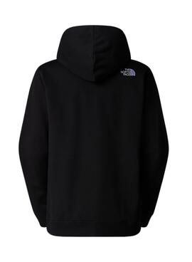 Sweatshirt The North Face Drew Peak Schwarz für Damen