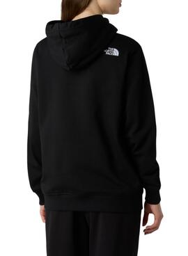 Sweatshirt The North Face Drew Peak Schwarz für Damen