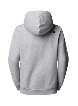 Sweatshirt The North Face Drew Peak grau für Damen