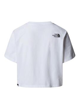 T-Shirt The North Face Simple Dome weiß für Damen