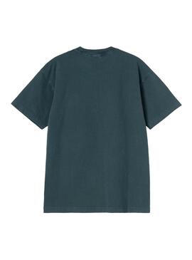 T-Shirt Carhartt Dyed blau für Herren