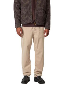 Hose Carhartt Newel Kord beige für Herren
