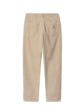Hose Carhartt Newel Kord beige für Herren