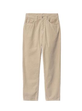 Hose Carhartt Newel Kord beige für Herren