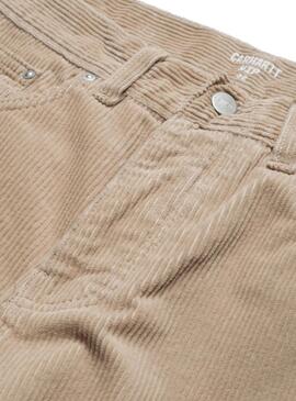 Hose Carhartt Newel Kord beige für Herren