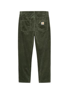 Hose Carhartt Newel Cordhose in Grün für Herren