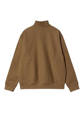 Carhartt Half Zip Sweatshirt in Braun für Herren