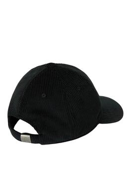 Mütze Carhartt Harlem schwarzer Cord für Damen und Herren