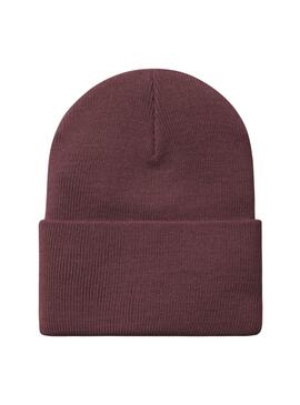 Carhartt Watch Beanie in Burgundy für Damen und Herren.