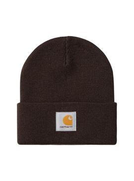 Carhartt Watch Short Mütze in Braun für Damen und Herren.