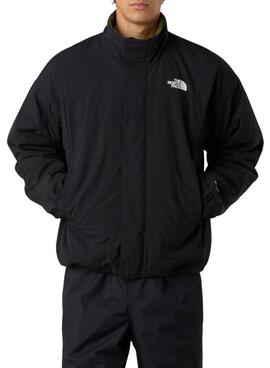 Wendbare Fleecejacke The North Face Yumiori in Grün für Herren.