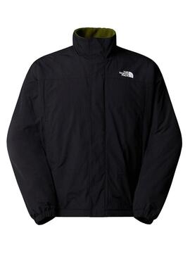 Wendbare Fleecejacke The North Face Yumiori in Grün für Herren.