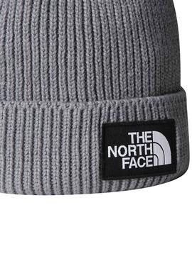 Mütze The North Face Logo Box. Farbe Grau.