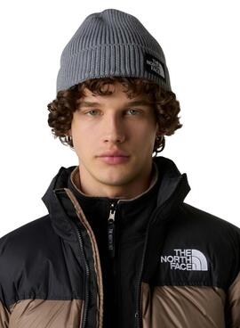 Mütze The North Face Logo Box. Farbe Grau.