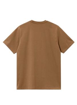 Braune Carhartt Kapuzenjacke mit Reißverschluss für Herren.