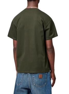 T-Shirt Carhartt Chase in Grün für Herren