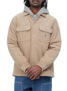 Jacke Hemd Carhartt Whitsome beige für Herren