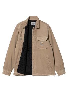 Jacke Hemd Carhartt Whitsome beige für Herren