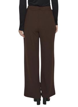 Hose Vila Viclua braun für Damen