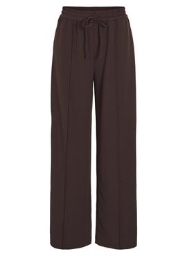 Hose Vila Viclua braun für Damen