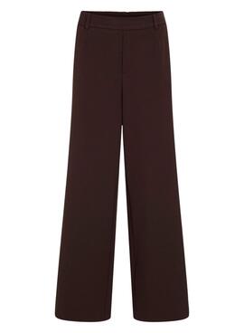 Hose Vila Vivarone braun für Damen